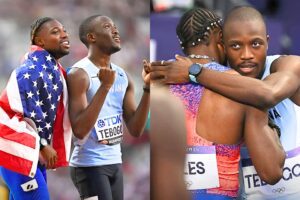 Noah Lyles and Letsile Tebogo Set for Marquee Clash: Major Track and Field Announcement Sparks Anticipation